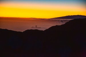 Sonnenaufgang Haleakalā-Vulkan
