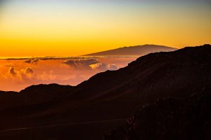 Sonnenaufgang Haleakalā-Vulkan